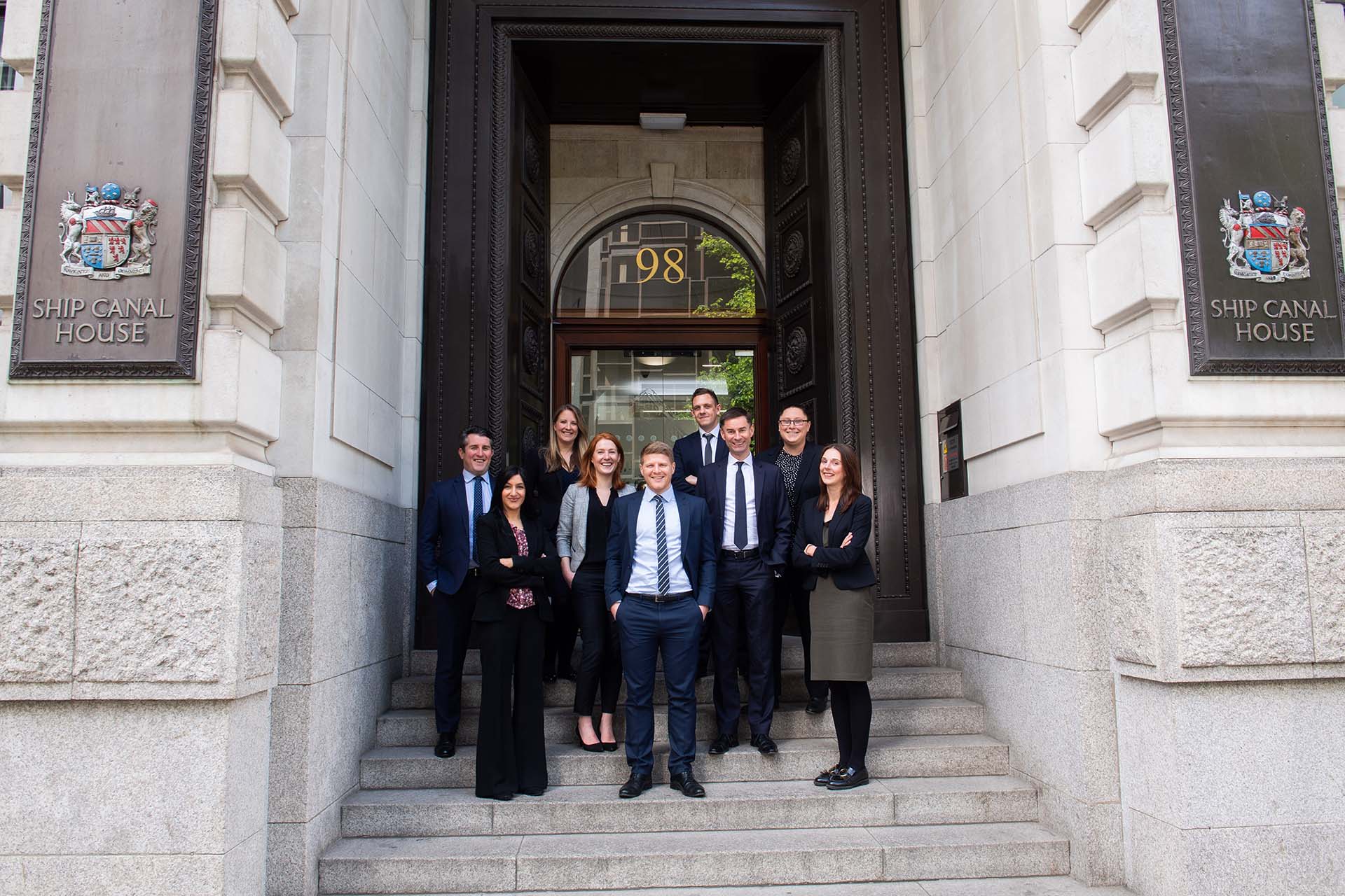 corporate team photography legal firm Manchester