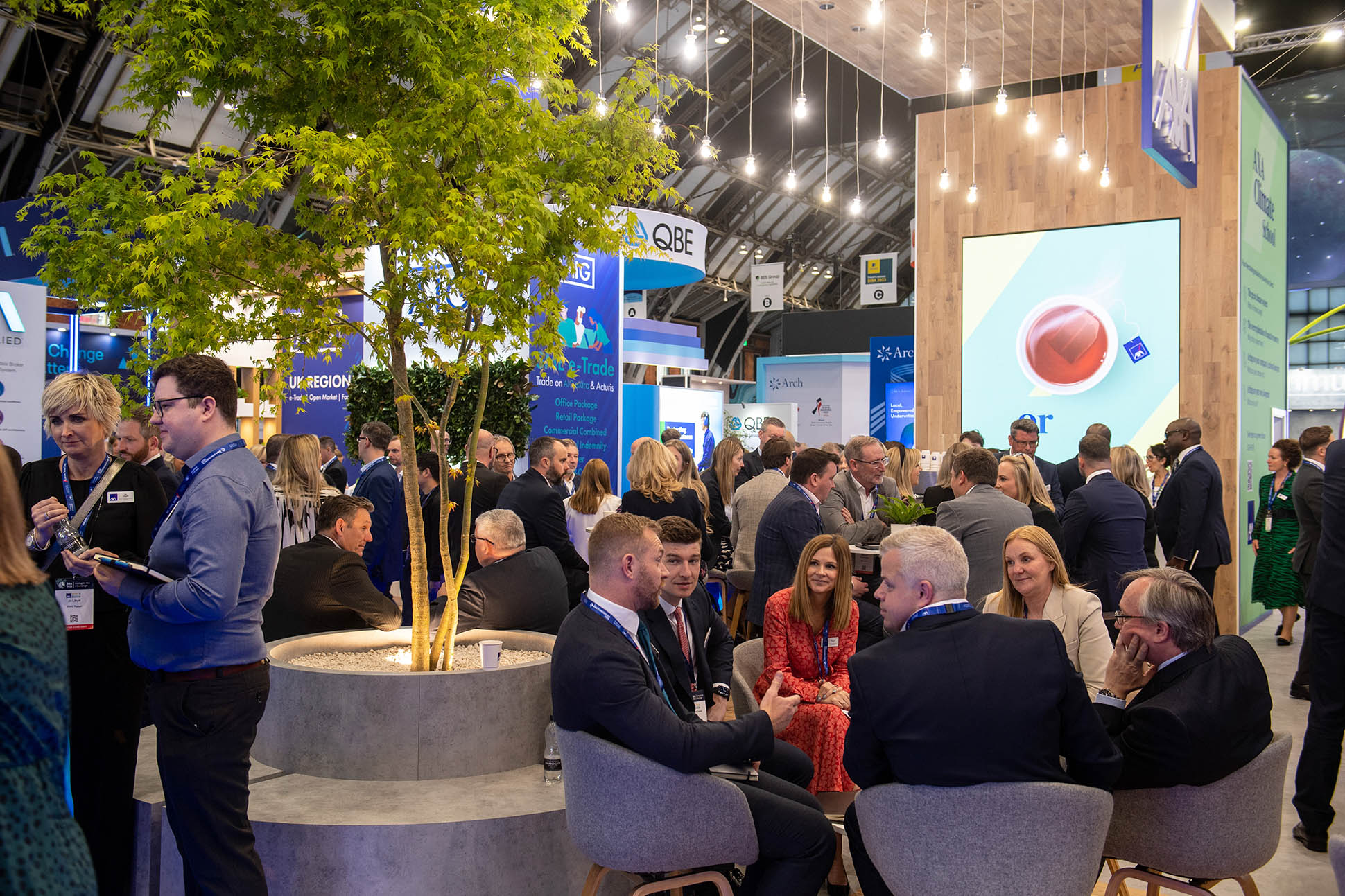 Corporate exhibition and event at Manchester Central. Staff conference photographer & video Jon Parker Lee